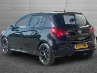 Used Vauxhall Corsa Edition 90 HP (66 kW) 2017 Black Hatchback