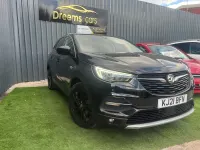 Used Vauxhall Grandland X SRi 130 HP (95 kW) 2021 Black SUV