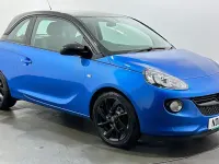 Used Vauxhall Adam 69 HP (50 kW) 2018 Blue Hatchback