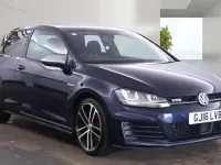 Used VW Golf VII GTD 181 HP (133 kW) 2016 Blue Hatchback