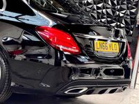 Used Mercedes C220 AMG line 2016 Black Sedan