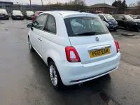 Gebraucht Fiat 500 Lounge 69 PS (50 kW) 2017 Weiß Kleinwagen