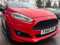 Second-hand Ford Fiesta ST-Line 140 CP (102 kW) 2017 Roșu Hatchback