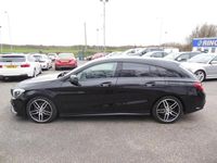 Used Mercedes CLA200 Shooting Brake AMG line 136 HP (100 kW) 2017 Black Estate