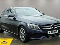 Used Mercedes C200 Premium Plus 184 HP (135 kW) 2018 Blue Sedan