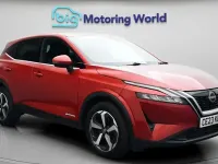 Used Nissan Qashqai N-Connecta 190 HP (139 kW) 2023 Red SUV