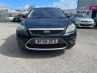 Used Ford Focus Titanium 123 HP (90 kW) 2008 Black Hatchback