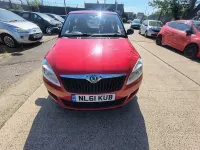 Used Skoda Fabia 2011 Red Hatchback