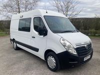 Begagnad Vauxhall Movano 130 HK (95 kW) 2018 Vit Minibuss