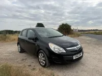 Used Vauxhall Corsa 95 HP (69 kW) 2012 Black Hatchback