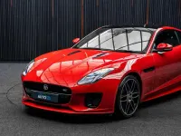 Used Jaguar F-Type Chequered Flag 300 HP (220 kW) 2019 Red Coupe
