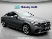 Used Mercedes C200 AMG line 198 HP (145 kW) 2020 Grey Coupe
