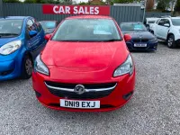 Used Vauxhall Corsa Sport 90 HP (66 kW) 2019 Red Hatchback