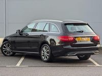 Used Mercedes C220 2014 Black Estate