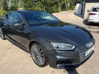 Used Audi A5 S-Line 190 HP (139 kW) 2018 Grey Coupe