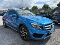 Used Mercedes GLA200 AMG line 136 HP (100 kW) 2016 Blue SUV