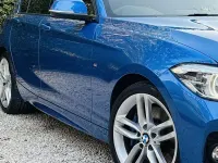 Used BMW 118 M Sport 136 HP (100 kW) 2015 Blue Hatchback