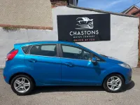 Used Ford Fiesta Zetec 2013 Blue Hatchback