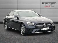 Used Mercedes E400 AMG Line Premium 2023 Blue Sedan
