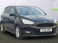 Used Ford Grand C-Max Zetec 120 HP (88 kW) 2016 Black MPV