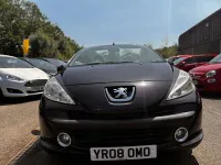 Used Peugeot 207 CC Sport 120 HP (88 kW) 2008 Black Cabriolet