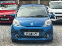 Used Peugeot 107 Active 68 HP (50 kW) 2013 Blue Hatchback