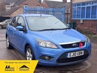 Used Ford Focus Zetec 2010 Blue Hatchback