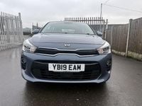 Used Kia Rio 98 HP (72 kW) 2019 Blue Hatchback