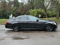Used Mercedes E220 AMG line 2016 Black Sedan