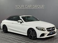 Used Mercedes C300 AMG Line Premium 245 HP (180 kW) 2019 White Cabriolet