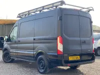 Used Ford Transit 125 HP (91 kW) 2015 Black Van