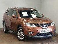 Used Nissan X-Trail Acenta 130 HP (95 kW) 2017 Orange SUV