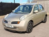 Second-hand Nissan Micra SE 88 CP (64 kW) 2003 Auriu Hatchback