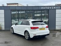 Used Audi A3 Sportback Black Edition 116 HP (85 kW) 2018 White Hatchback