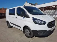 Usado Ford Transit Custom 105 HP (77 kW) 2019 Branco Van