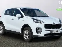 Used Kia Sportage 116 HP (85 kW) 2017 White SUV