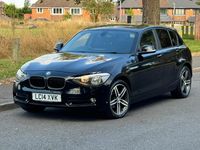 Used BMW 116 Sport Line 2014 Black Hatchback
