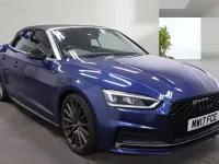 Used Audi A5 Cabriolet S-Line 2017 Blue Cabriolet