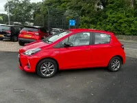 Used Toyota Yaris Hybrid 2019 Red Hatchback