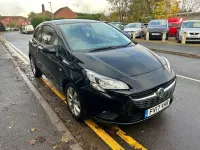 Used Vauxhall Corsa 75 HP (55 kW) 2017 Black Hatchback