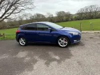 Used Ford Focus ST-Line X 2018 Blue Hatchback