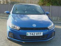 Used VW Scirocco GT 180 HP (132 kW) 2015 Blue Coupe