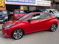 Used Nissan Micra Acenta Limited Edition 2018 Red Hatchback
