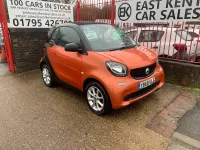 Used Smart ForTwo Coupé Passion 71 HP (52 kW) 2018 Black Coupe