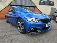 Used BMW 420 M Sport 2014 Blue Cabriolet