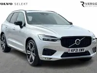 Used Volvo XC60 R-Design Pro 197 HP (144 kW) 2021 Bright silver SUV