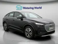 Used Audi Q4 Sportback e-tron Sport 125 kW (170 HP) 2022 Black SUV