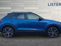 New VW T-Roc Design 2025 Ravenna blue metallic black SUV