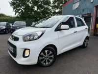 Used Kia Picanto 84 HP (61 kW) 2015 White Hatchback
