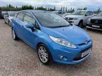 Used Ford Fiesta Titanium 2009 Blue Hatchback